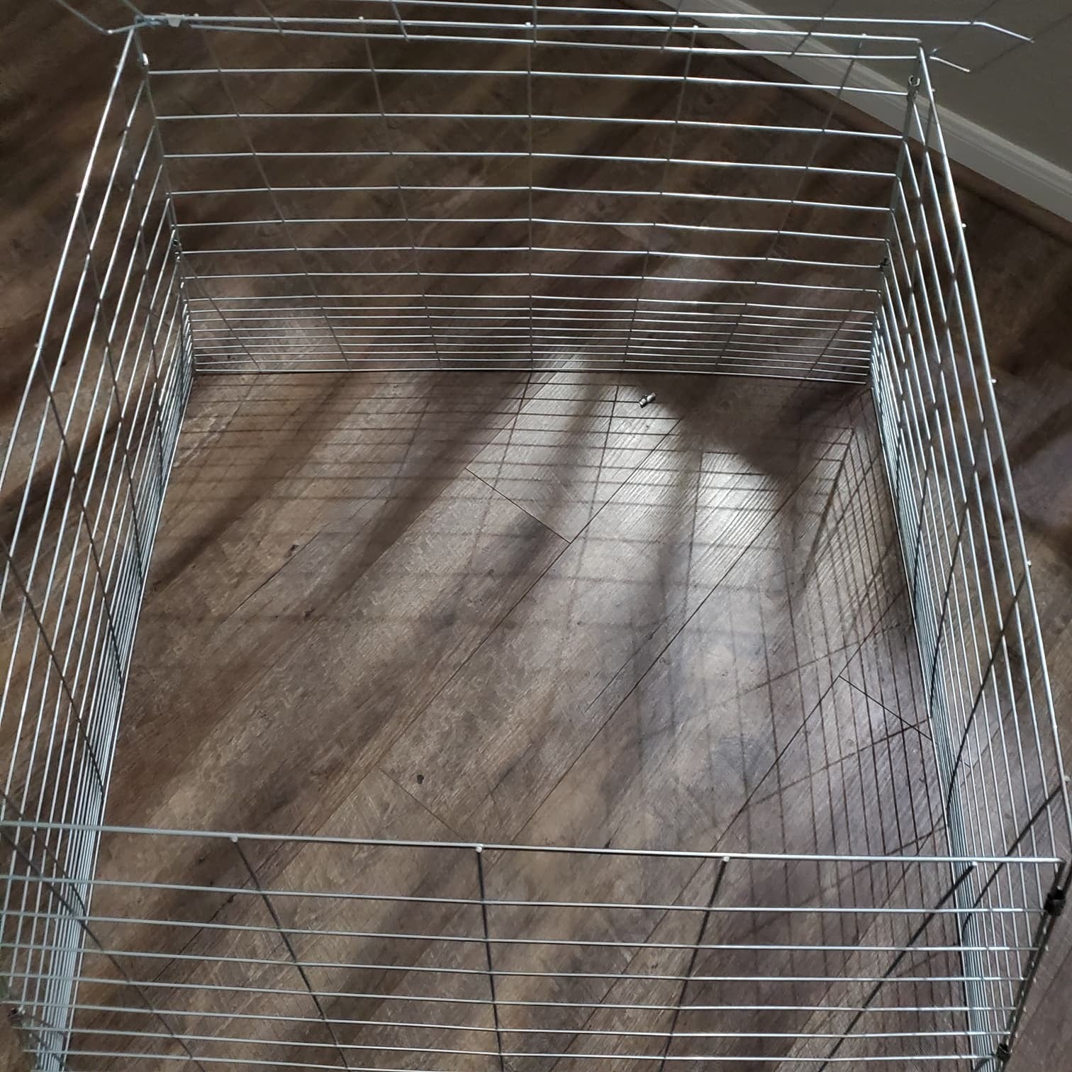 Chicken Cage fully Collapsible 40 x 40 x 30 raise poultry Galvanized safe poultr