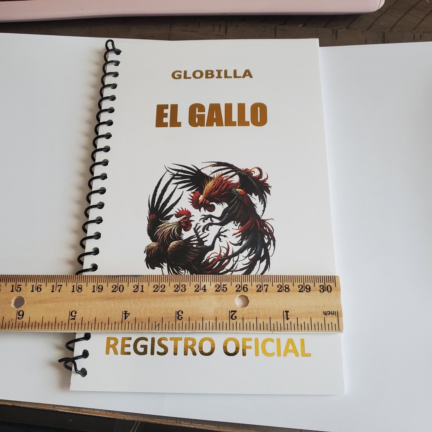 GLOBILLA Rooster Breeding Record Book Poultry Log Spiral Bound Chicken Register