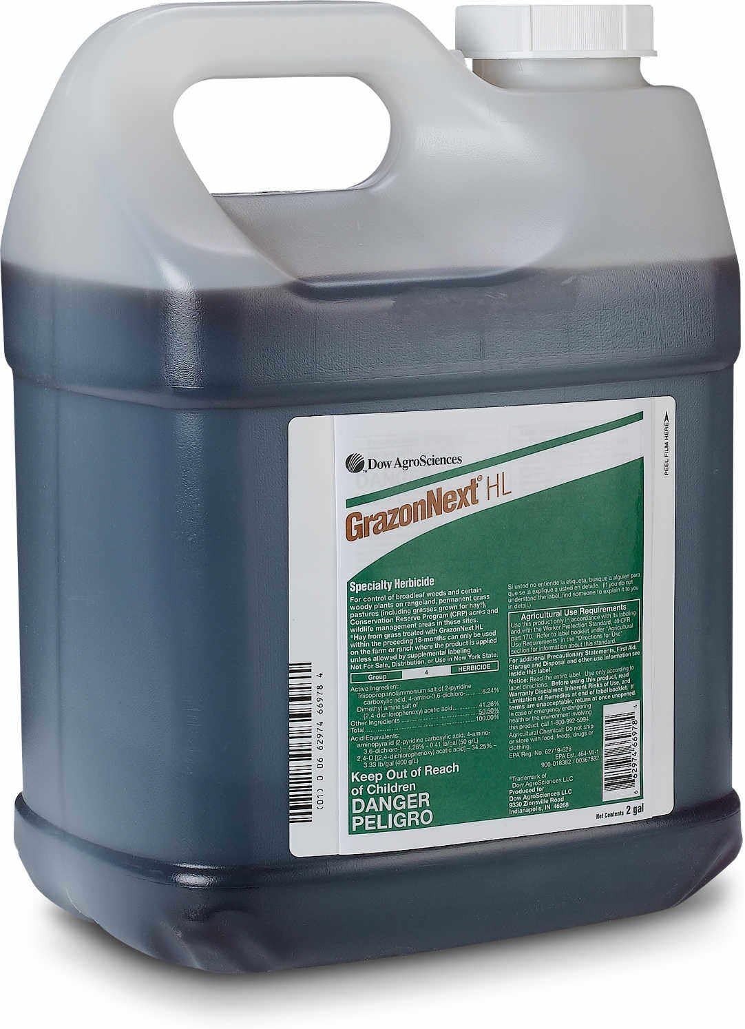 Grazon Next HL Herbicide 2 Gallons  Pasture Range Safe Herbicide