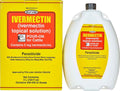 Durvet POUR-ON CATTLE COW DEWORMER  For roundworms lungworms grubs lice 5 Liter