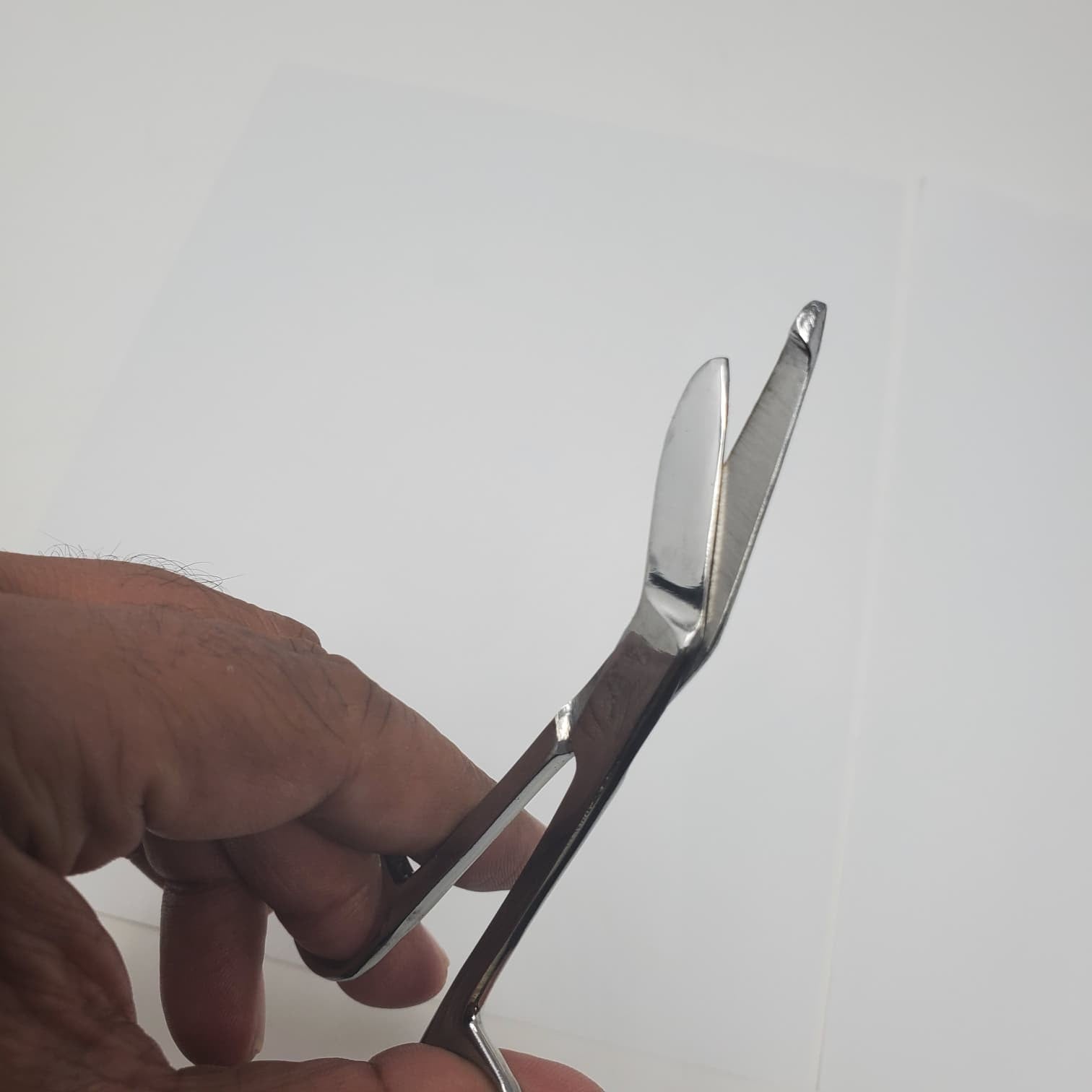 4.5" Stainless Steel Bandage Scissors Tijeras de aseo y uso general para aves de