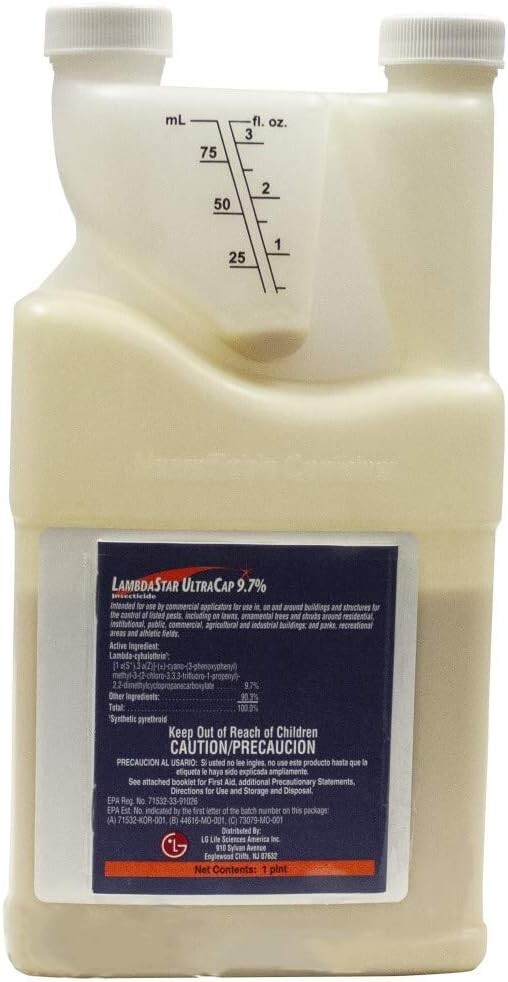 new LambdaStar UltraCap 9.7% Insecticide