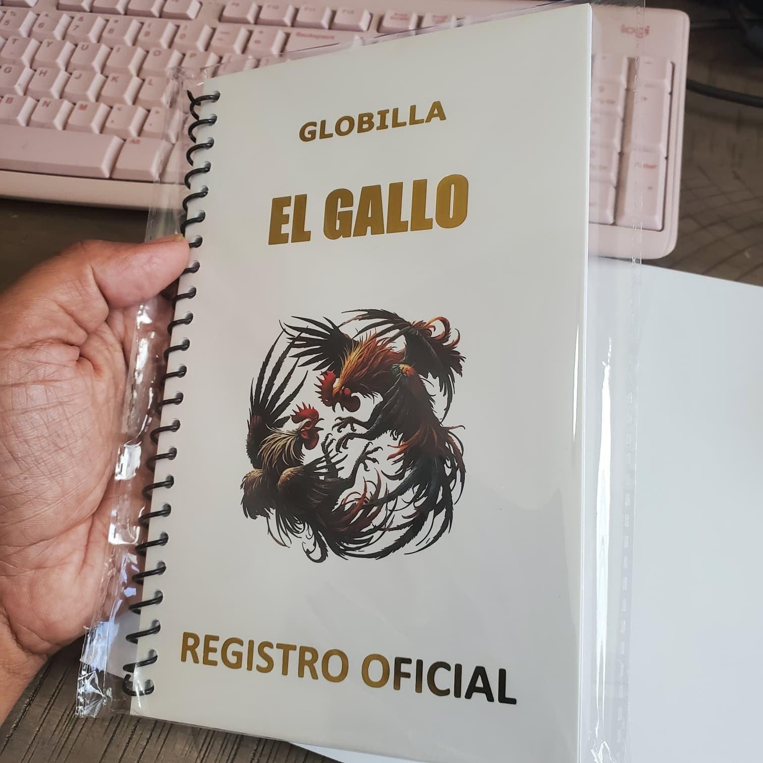GLOBILLA Rooster Breeding Record Book Poultry Log Spiral Bound Chicken Register
