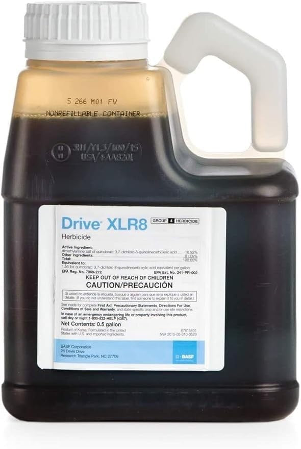 Drive XLR8 Herbicide - 1/2 Gallon | Quinclorac Crabgrass Killer