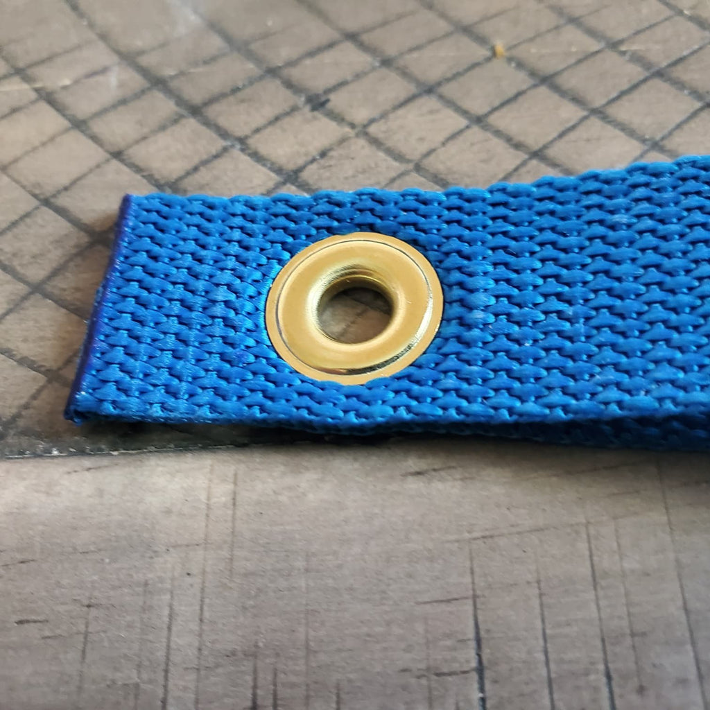 6pack Poultry Nylon Hitches Doubled Non Cinching Type  Gold Eyelets