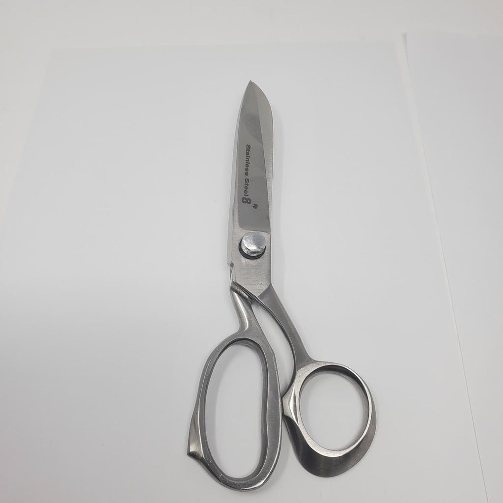 8" Heavy Duty Stainless Steel Scissors  Tijeras de aseo y uso general para aves