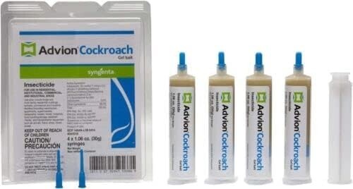 new Ant Gel Bait 8 Tubes x 30-Grams 2 Plunger 4 Tips Effective Ant Form Gel