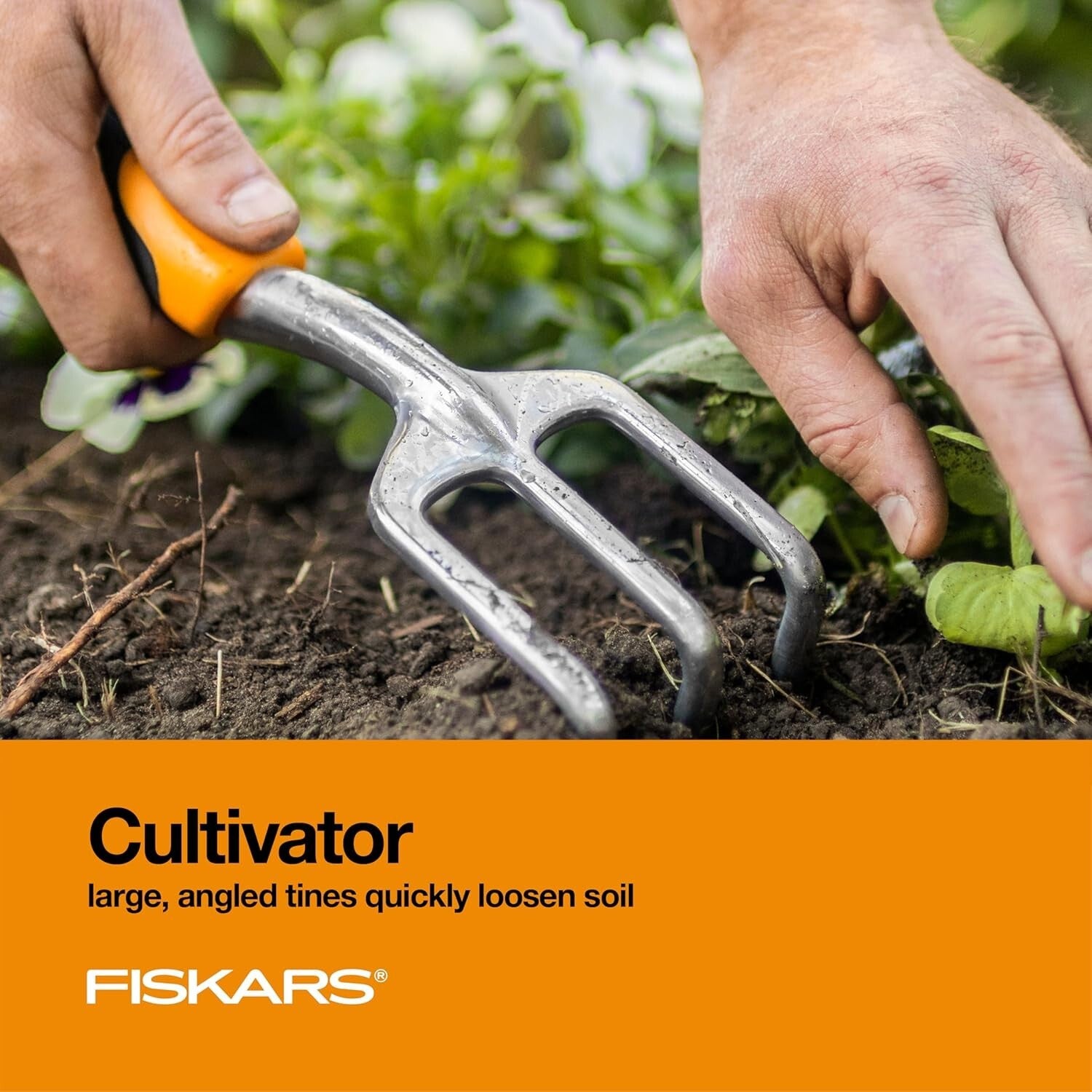 Gardening Tool Set 3 Pack Includes Rust Resistant Trowel Transplanter and Cul