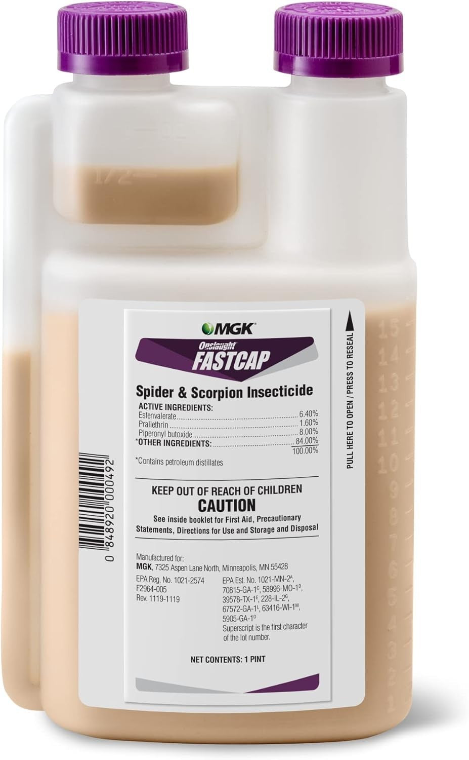 Onslaught FastCap Spider and Scorpion Insecticide  Concentrates