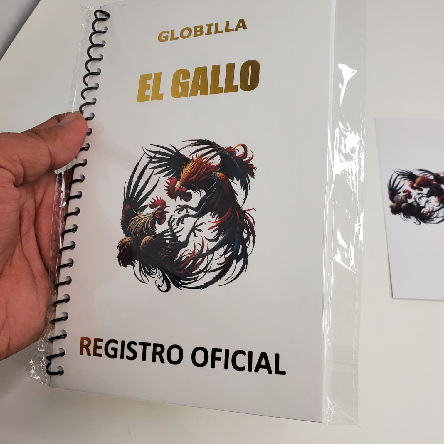 GLOBILLA Rooster Breeding Record Book Poultry Log Spiral Bound Chicken Register