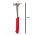 Milwaukee Milled Face Framing Hammer - Red (48-22-9016) Free Shipping