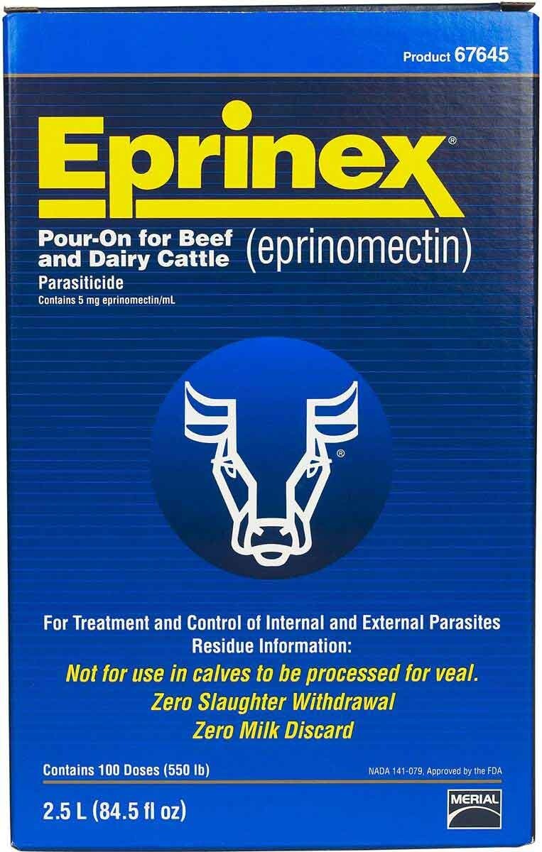 Eprinex Parasiticide Pour-on for Cattle  2.5Liter