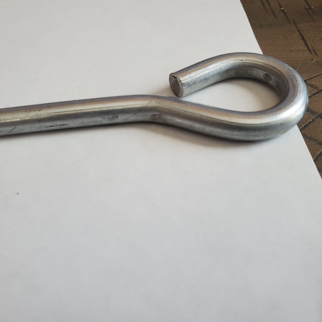 6 pack Breed Stakes Metal 1/4" x 20"  Steel Galvanized Finish  gallo rooster