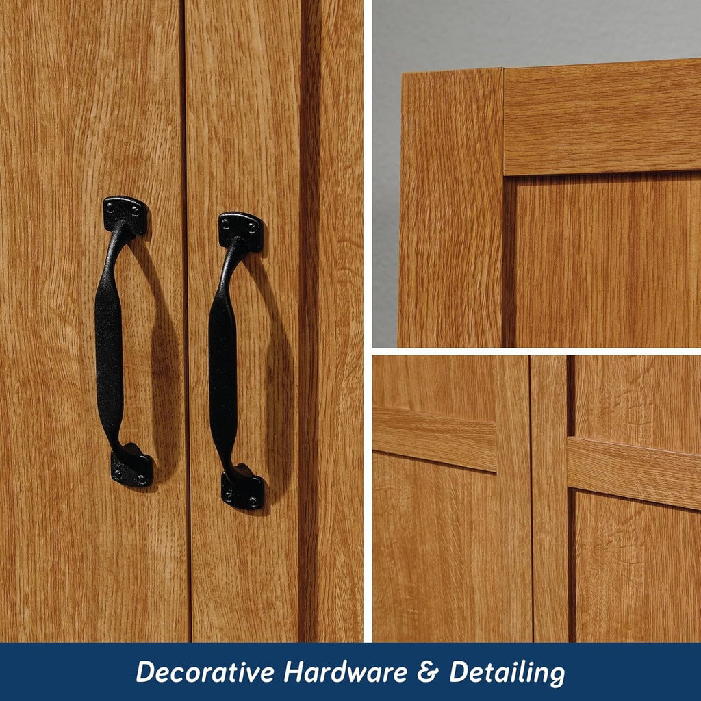Storage Cabinet, Pantry Cabinet Kitchen Storage with Adjustable Shelves, Bathroo