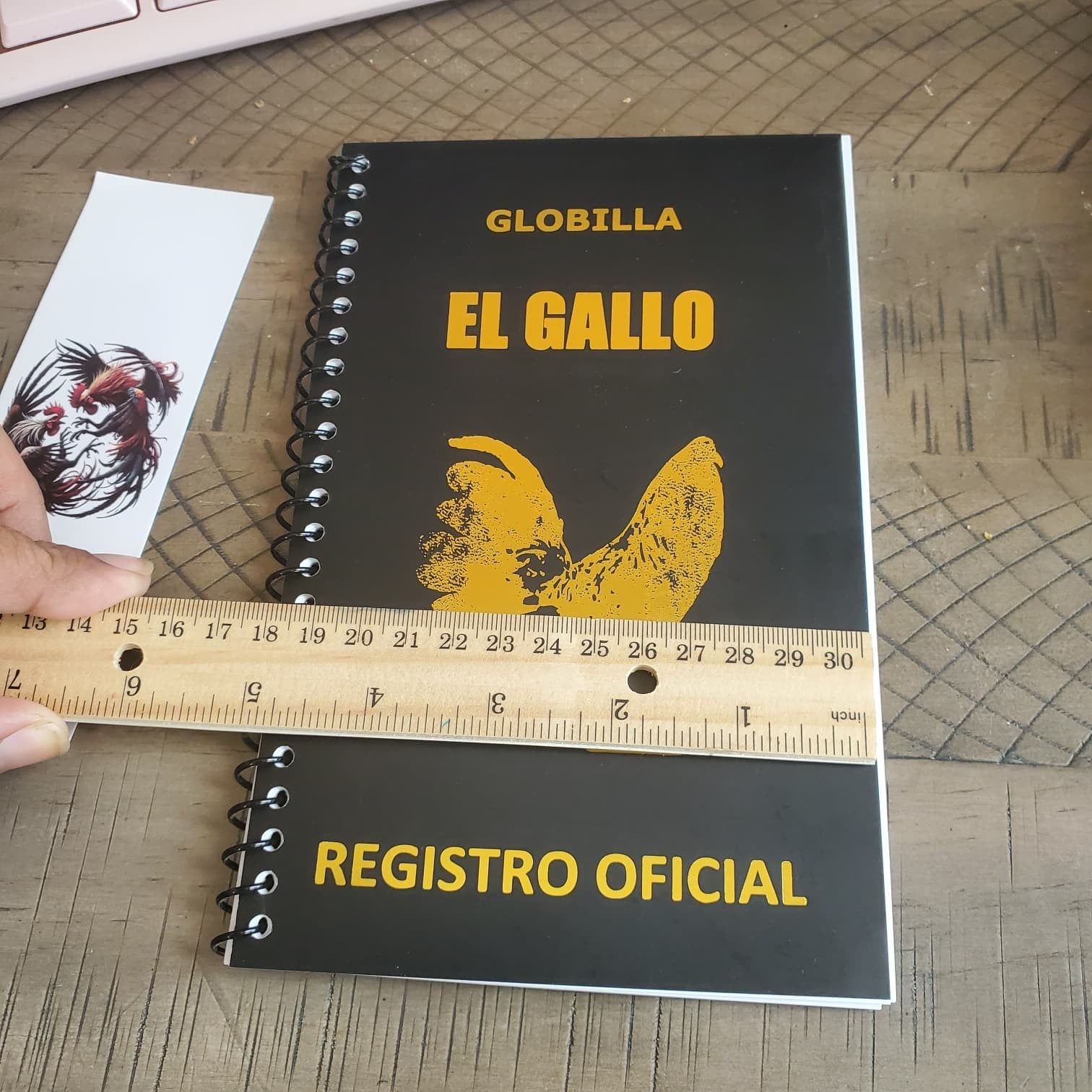 GLOBILLA Rooster Breeding Record Book Poultry Log Spiral Bound Chicken Register