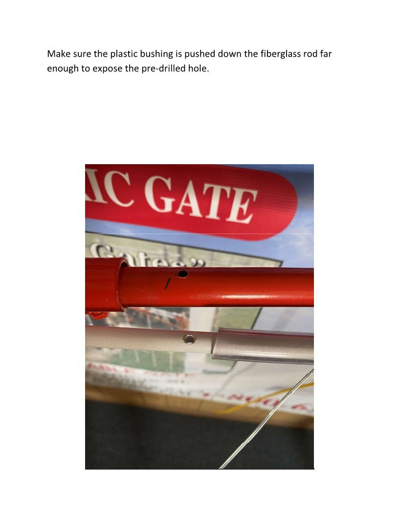 Drive-Thru Electric Gate for Livestock Holding No more opening and closing