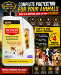 Dust Fly Lice Tick Control 4 lb Livestock Poultry and Dogs Pest Killer