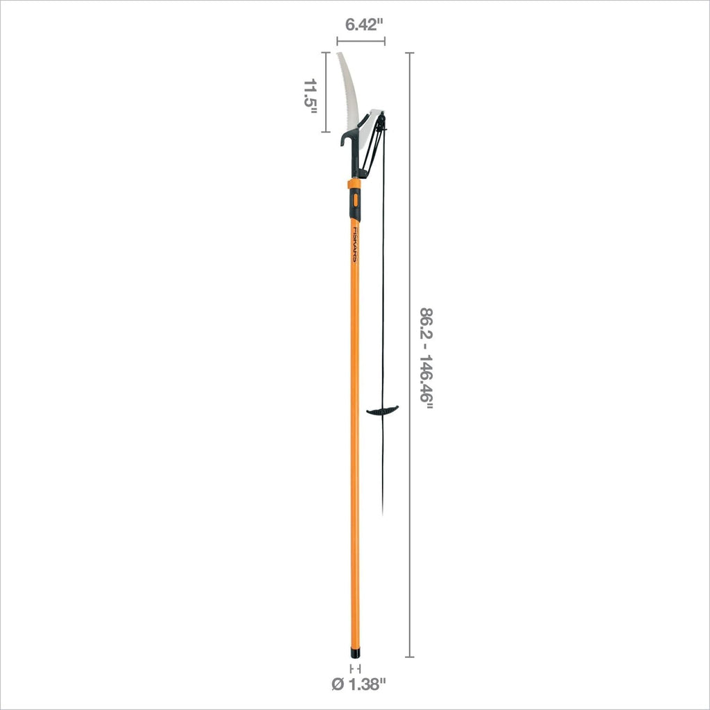 Best Extendable Pole Saw and Tree Pruner Lawn and Garden Tools  Black/Orange
