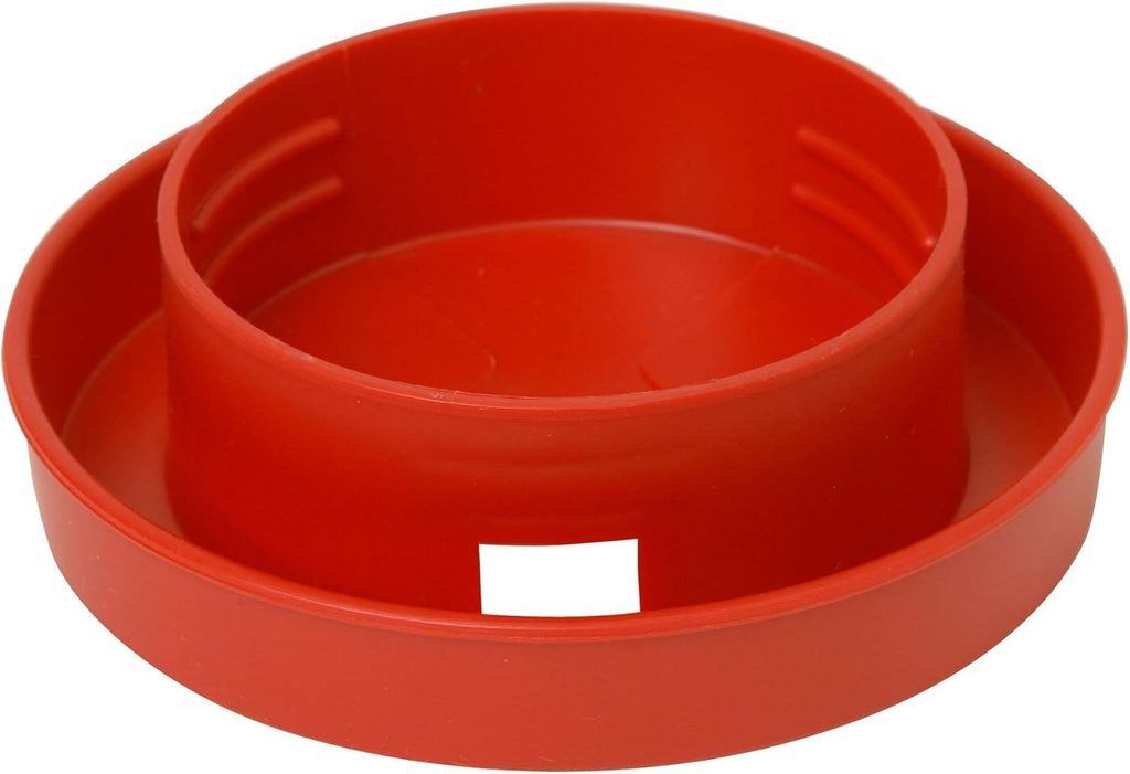 Quail Waterer Base 1 Quart Screw On Chick Poultry Water Dish USA