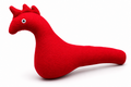 Muneco De Lona Dummy Rooster Plush Toy Red Canvas Rooster Handmade Decor