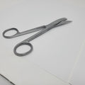 6.5" Curved Blade Stainless Steel Scissors  Tijeras de aseo y uso general para a