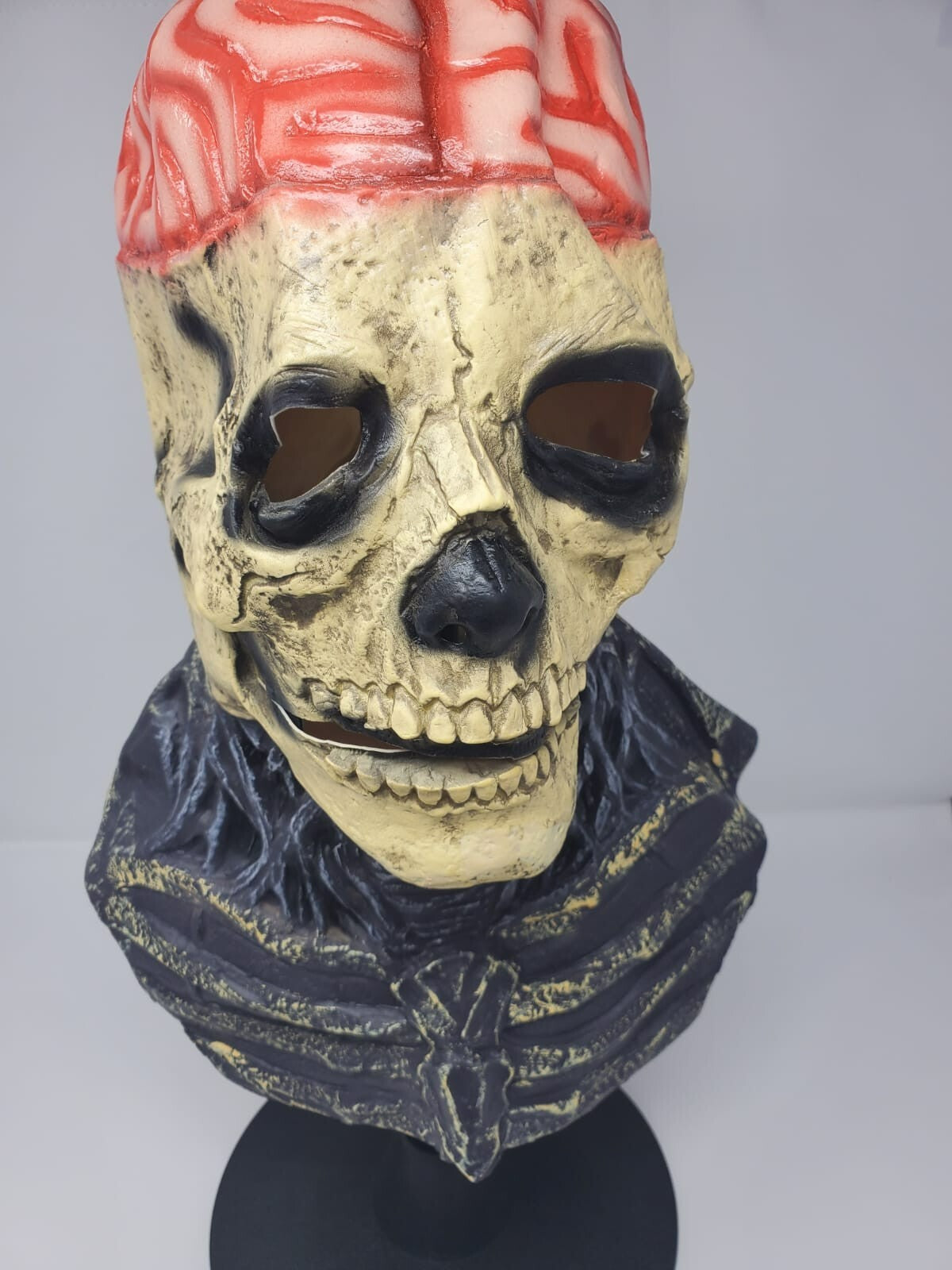 new Halloween Bloody Skull Blood Brain extreme Horror Mask Cosplay Party Costume