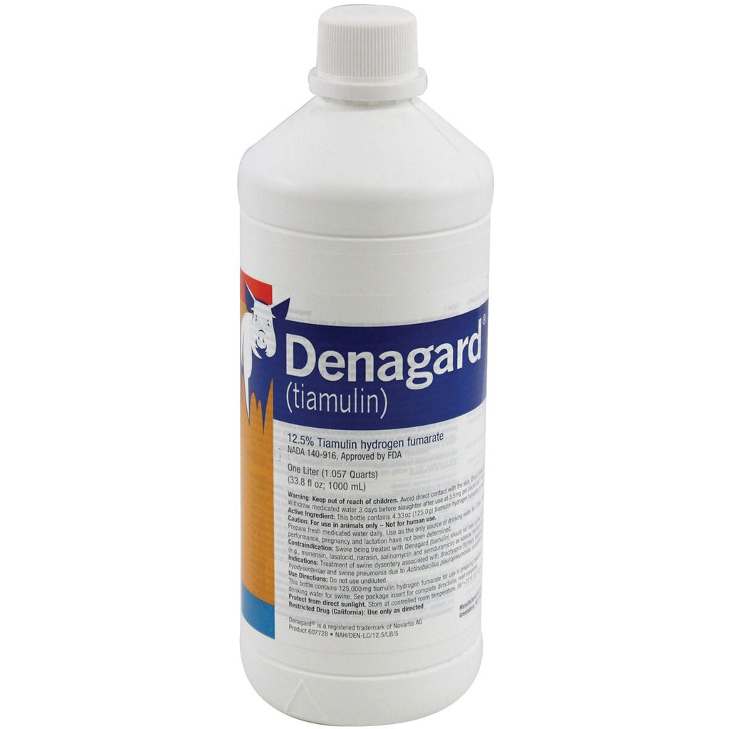 Denagard Liquid Concentrate 1 Liter Swine Dysentary Pigs tiamulin