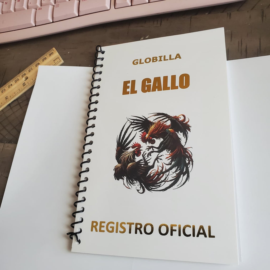 GLOBILLA Rooster Breeding Record Book Poultry Log Spiral Bound Chicken Register