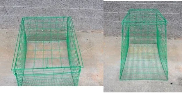 Chicken Cage fully Collapsible 32x 34x 43 raise poultry  Filipino Drop Pen 4pk