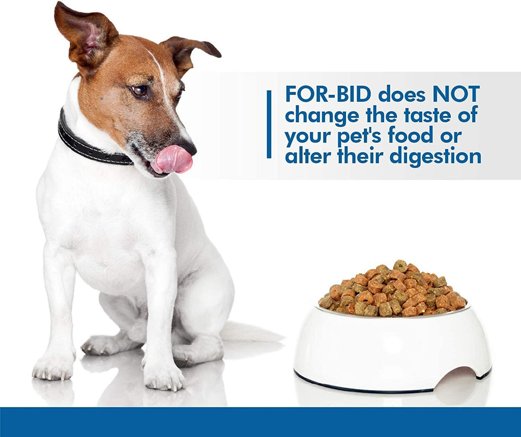 Stool Eating & Coprophagia Deterrent Dog & Cat Food Powder Additive to Prevent D