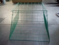 Chicken Cage fully Collapsible 32x 34x 43 raise poultry  Filipino Drop Pen 4pk
