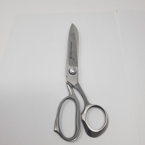 8" Heavy Duty Stainless Steel Scissors  Tijeras de aseo y uso general para aves