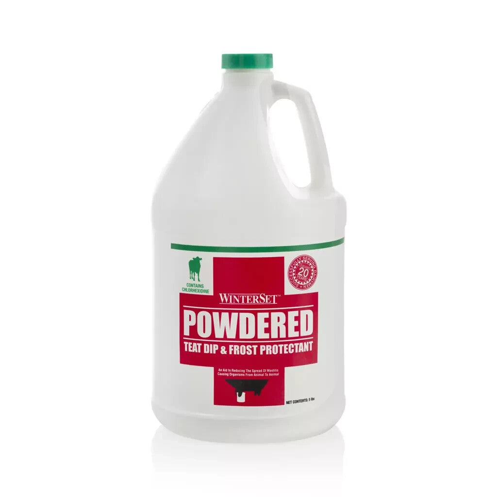 Winterset Powder Teat Dip Frost Protect Cattle Dairy 5 Pounds