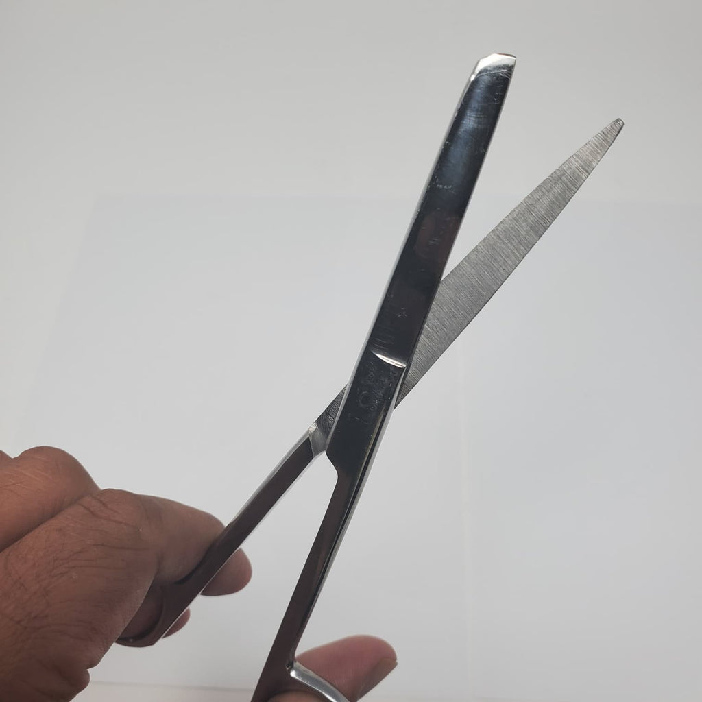 6.5" Straight Blade Stainless Tijeras de aseo y uso general para aves de corral