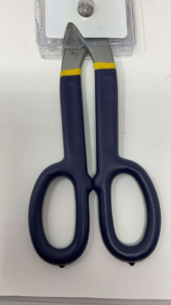 Stainless Steel Scissors  Snips Tinner 10" Straight poultry users