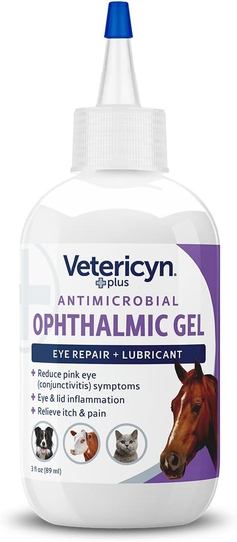 Vetericyn Plus Ophthalmic Gel Pet Eye Repair Lubricant Antibiotic Free