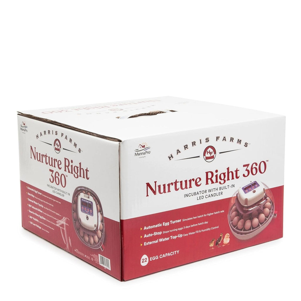 Nurture Right Egg Incubator Automatic Turner Temp Humidity Control