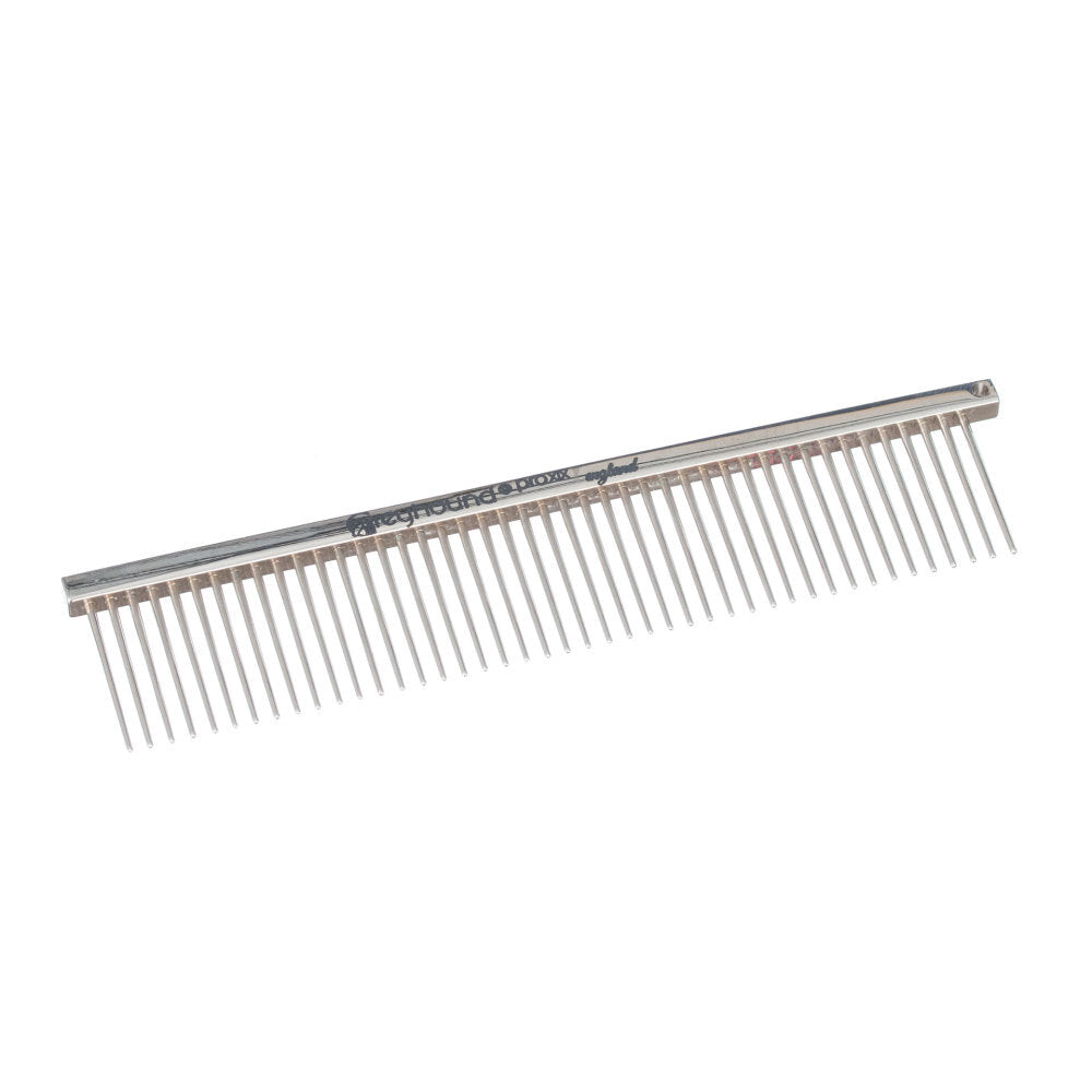 Greyhound Bambi Comb 4.5inch Long|7/8" Coarse show rings