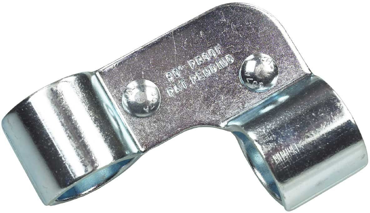 new Rail Clamp-connect horizontal with horizontal pipe connection 90 Proof