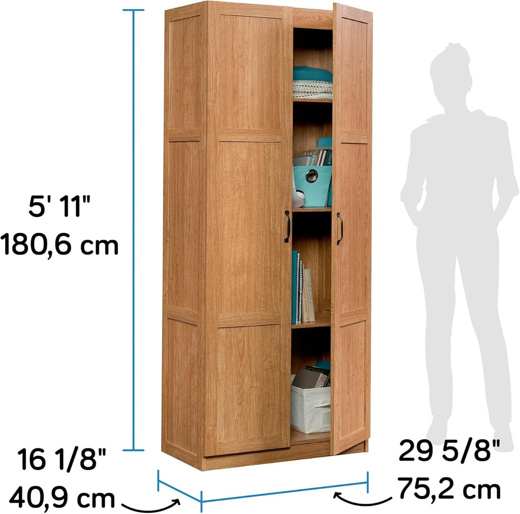 Storage Cabinet, Pantry Cabinet Kitchen Storage with Adjustable Shelves, Bathroo