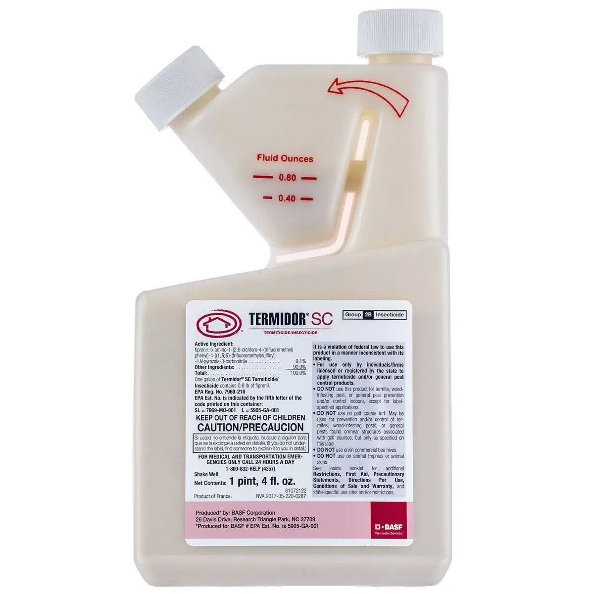 Termidor SC Termiticide Insecticide 4 Oz