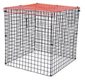 Drop Pens- Square PVC-coated Pens poultry gallo roosters