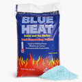 Heat Ice Melt Pellets Blue Calcium Blend Deicer Snow Melter for Driveway 50 lb