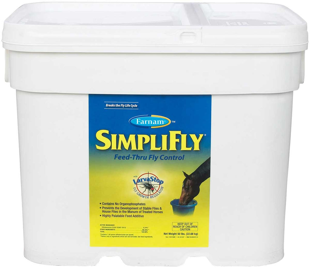 SimpliFly Feed Through Fly Control for Horses, Breaks the Fly Life Cycle