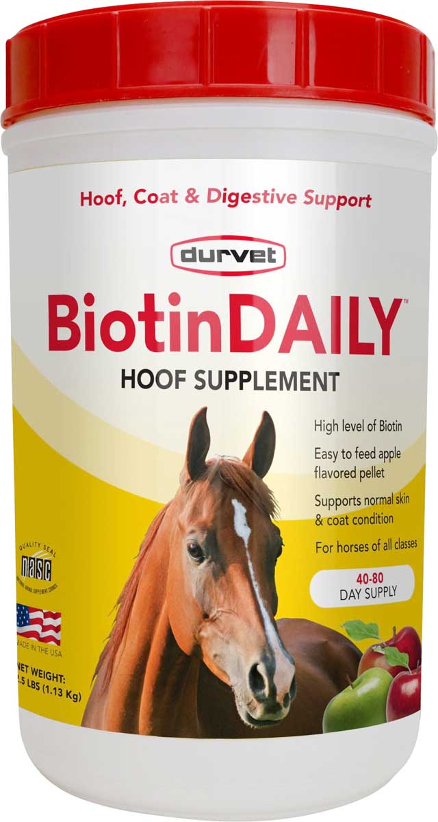 BiotinDAILY Pellets Horse Hoof Supplement