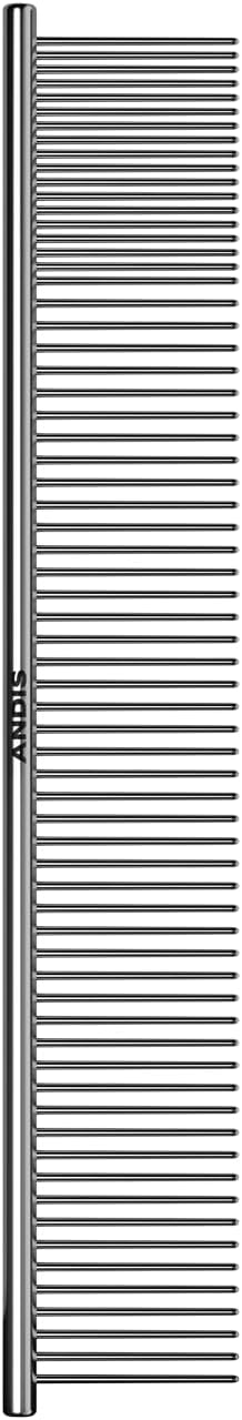 Andis Stainless Steel Pet Grooming Comb 10 Inch