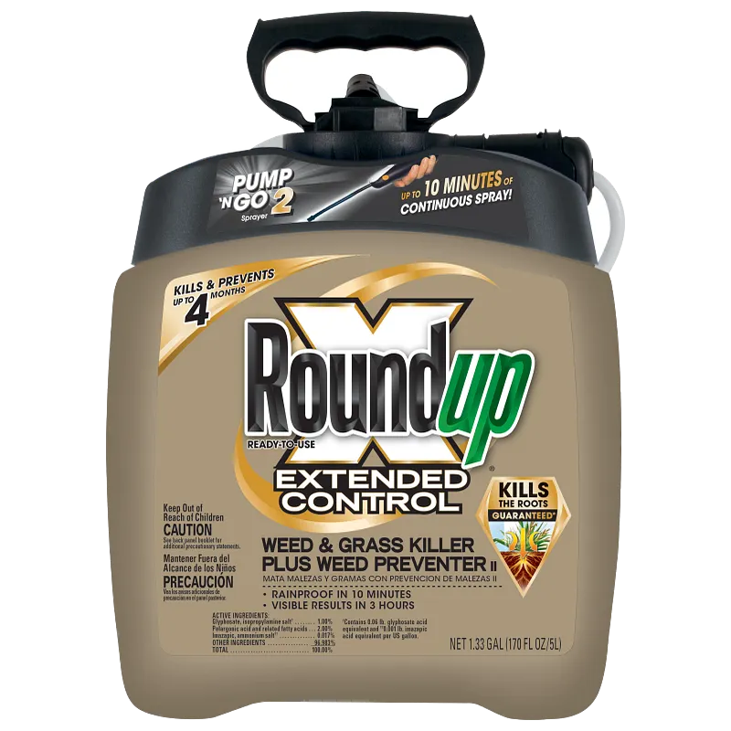 Extended Control Weed & Grass Killer Plus Weed Preventer II Roundup Ready-To-Use