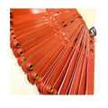 Orange Botanas Chicken Gallos Poultry Leg Bands 100Pcs Rings for Farm Identification Rust-Proof Waterproof Breeding Tools Numbered Easy Identification