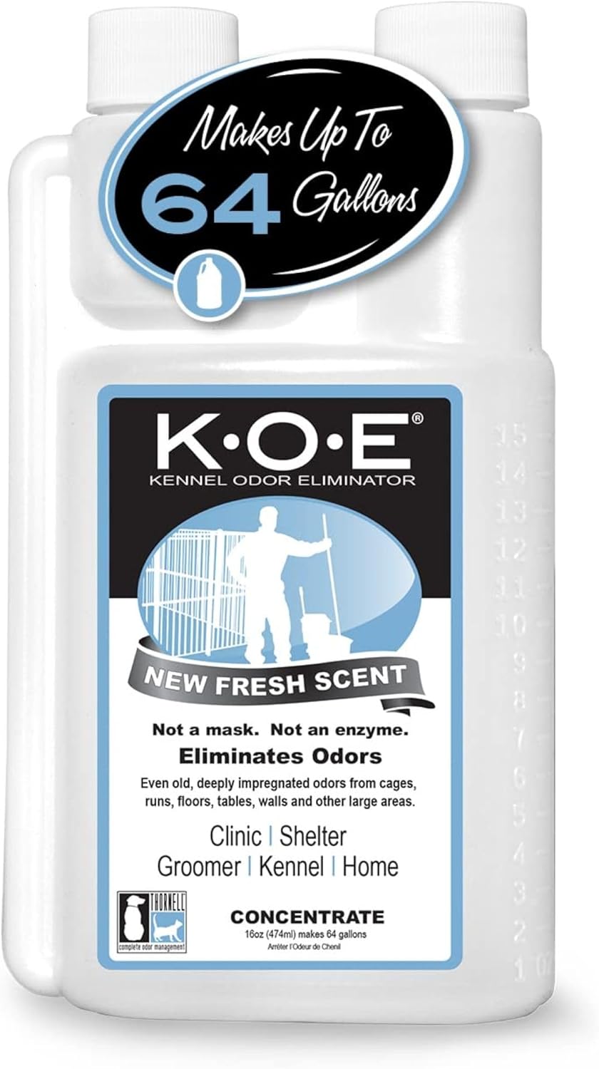 Thornell KOE Kennel Odor Eliminator 16 Ounce Concentrate Fresh Scent