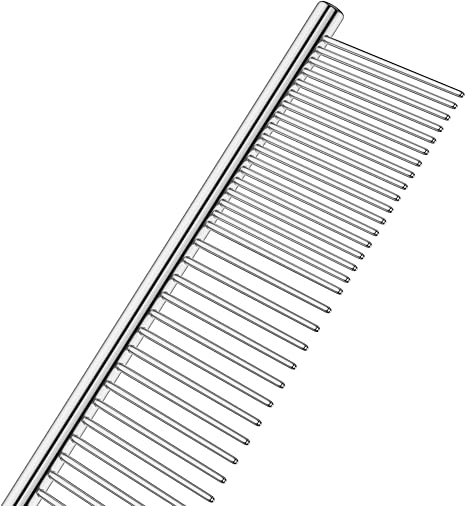 Andis Stainless Steel Pet Grooming Comb 10 Inch